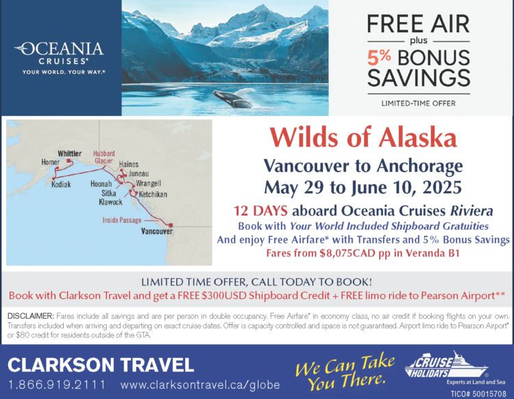 Oceania Cruises Limited Time Offer