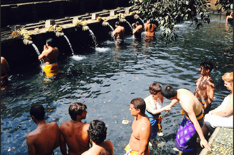 Bali Water Cleansing Ritual